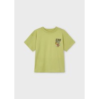 Тениска с щампа на гърба Better Cotton за момче