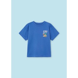 Тениска с щампа на гърба Better Cotton за момче