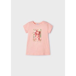 Тениска с щампа Better Cotton за момиче