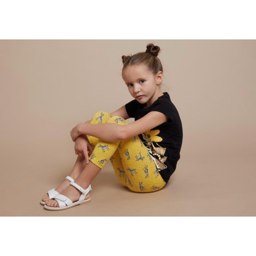 Клин седем осми с щампа Better Cotton за момиче