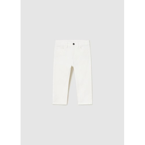 Дълъг панталон Better Cotton slim fit от туил за бебе