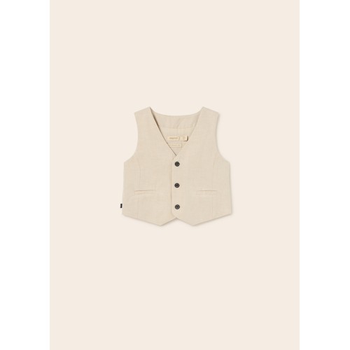 Елек от лен за бебе