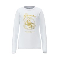Блуза Guess за момиче  с надписи и лого