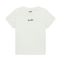 Тениска Guess за момиче с бродирано лого