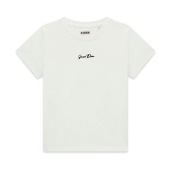 Тениска Guess за момиче с бродирано лого