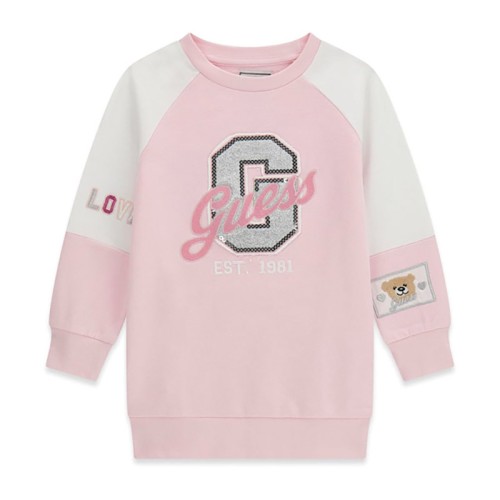 Спортна рокля Guess с апликация мече и лого