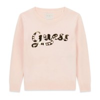 Блуза Guess за момиче със златисто лого