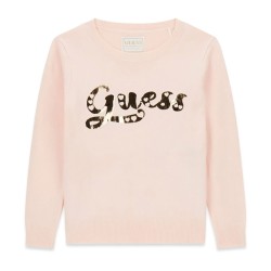 Блуза Guess за момиче със златисто лого