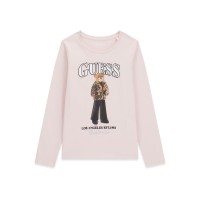 Блуза  Guess за момиче с принт мече regular fit
