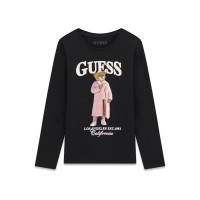 Блуза  Guess за момиче с принт мече regular fit