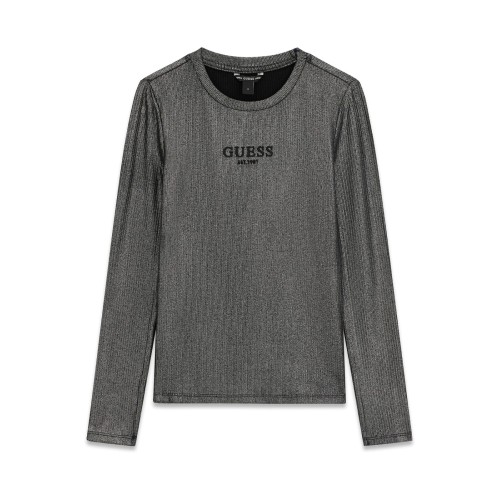Блуза Guess за момиче с  бродирано лого