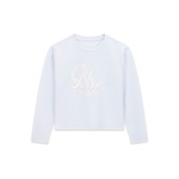 Блуза Guess за момиче с надпис лого