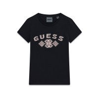Тениска Guess за момиче с бродирано лого
