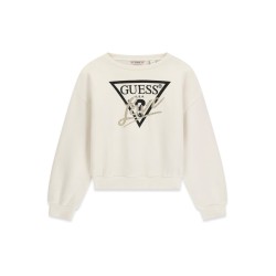 Суитчър блуза  Guess за момиче с лого отпред Regular Fit
