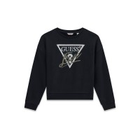 Суитчър блуза  Guess за момиче с лого отпред Regular Fit
