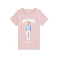 Тениска Guess с мече за момиче 