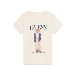 Тениска Guess с мече за момиче 
