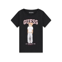 Тениска Guess с мече за момиче 
