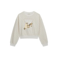 Суитчър блуза  Guess за момиче с лого отпред