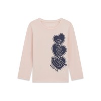 Блуза Guess за момиче със сърца и лого