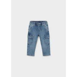 Панталон soft denim карго    
