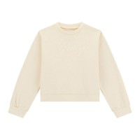 Блуза Guess за момиче с дълъг ръкав и бродерия лого