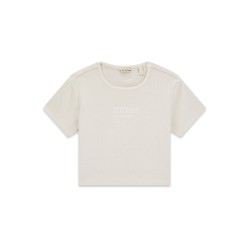 Тениска Guess за момиче с лого бродерия