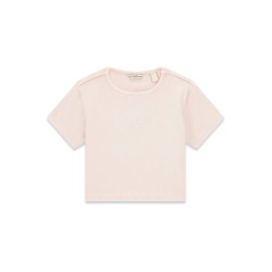 Тениска Guess за момиче с лого бродерия