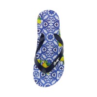 Джапанки Guess за момиче с принт