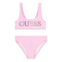 Бански 2ч Guess за момиче с лого