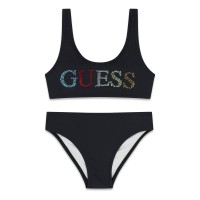 Бански 2ч Guess за момиче с лого