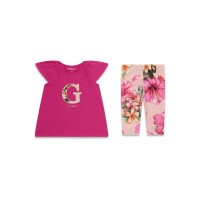 Комплект Guess за момиче с клин и тениска