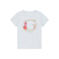 Тениска Guess за момиче с апликация лого и ягоди