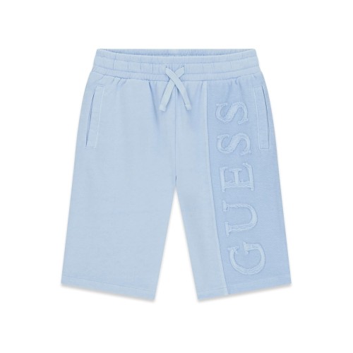 Детски бермуди Guess за момче с лого и връзки
