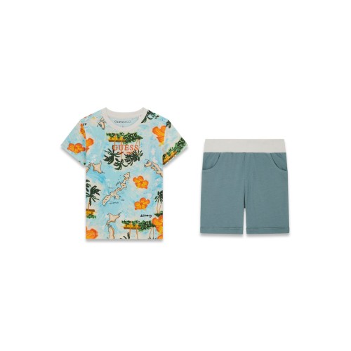 Комплект Guess за момче с тениска