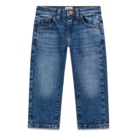 Дънки Guess за момче с джобове и лого