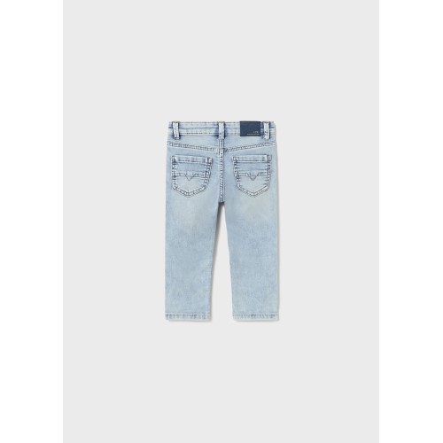 Панталон slim fit от устойчив памук за бебе