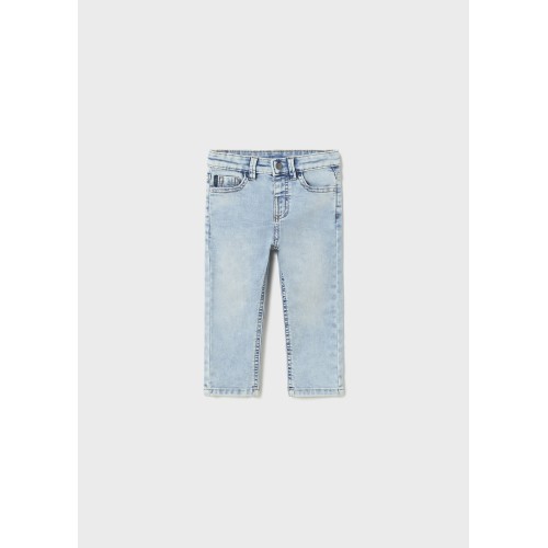 Панталон slim fit от устойчив памук за бебе
