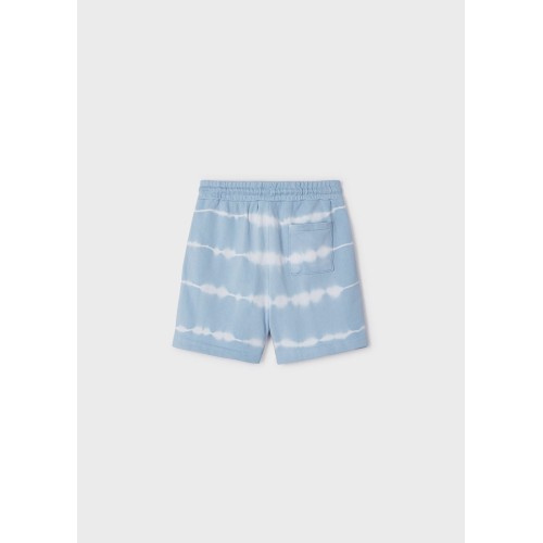 Къси панталони tie dye от памук за момче