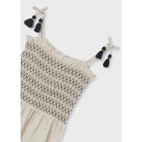 Къс гащеризон smock за момиче