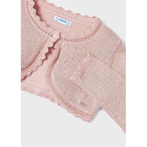 Жилетка Better Cotton тип болеро за момиче