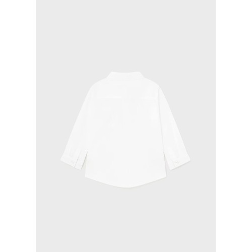 Риза Better Cotton с дълъг ръкав и папийонка за бебе