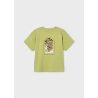 Тениска с щампа на гърба Better Cotton за момче