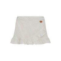 Къса пола в бяло за момиче GUESS