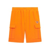 Къси панталони за момче GUESS в оранжево