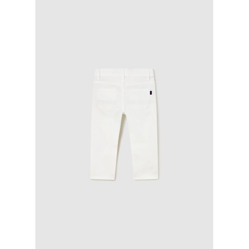 Дълъг панталон Better Cotton slim fit от туил за бебе