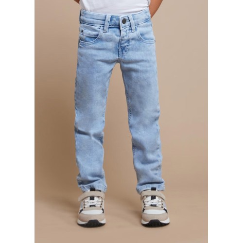 Дънков панталон regular fit Better Cotton за момче