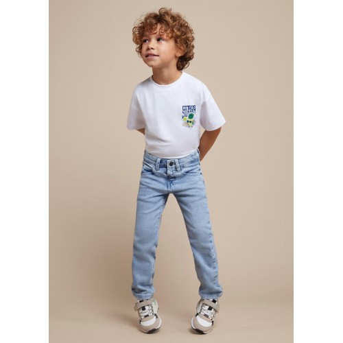 Дънков панталон regular fit Better Cotton за момче