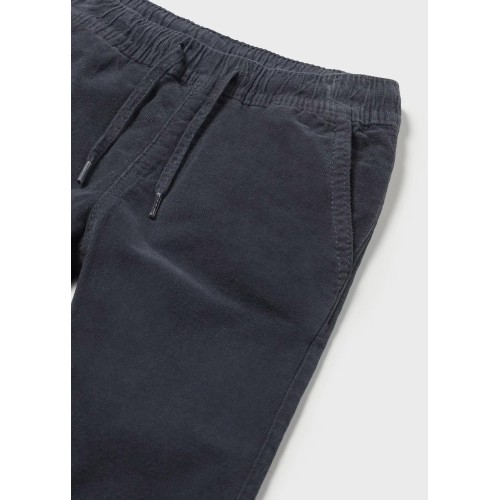 Дълъг панталон jogger от микро рипс за бебе
