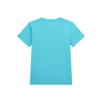 Цветна тениска с лого за момче GUESS 